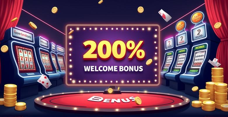 Online casino game with 200% welcome bonus in Thailand