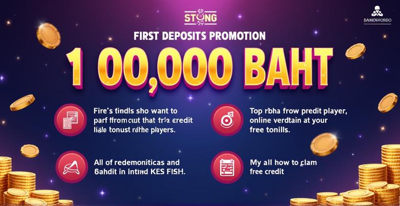 โปรฝากครั้งแรก รับเครดิตฟรี 10,000 บาท